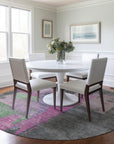 Addison Rugs Maearis Pink Washable Indoor-Outdoor Rug