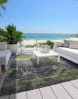 Addison Rugs Maeel Green Washable Indoor-Outdoor Rug