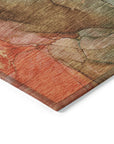 Addison Rugs Maeira Orange Washable Indoor-Outdoor Rug