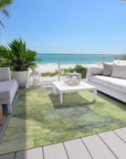 Addison Rugs Maeira Green Washable Indoor-Outdoor Rug