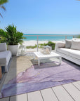 Addison Rugs Maeora Purple Washable Indoor-Outdoor Rug