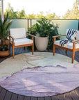 Addison Rugs Maeora Purple Washable Indoor-Outdoor Rug