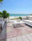 Addison Rugs Naelain Pink Washable Indoor-Outdoor Rug