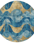 Addison Rugs Naelara Teal Washable Indoor-Outdoor Rug