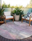 Addison Rugs Naelien Pink Washable Indoor-Outdoor Rug