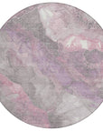 Addison Rugs Naelien Pink Washable Indoor-Outdoor Rug