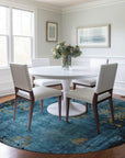 Addison Rugs Naelion Blue Washable Indoor-Outdoor Rug