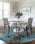 Addison Rugs Naelira Blue Washable Indoor-Outdoor Rug