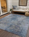 Addison Rugs Naelira Denim Washable Indoor-Outdoor Rug