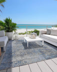 Addison Rugs Naelira Denim Washable Indoor-Outdoor Rug
