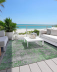 Addison Rugs Naelira Green Washable Indoor-Outdoor Rug