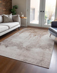 Addison Rugs Naelon Brown Washable Indoor-Outdoor Rug