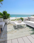 Addison Rugs Oeliel Green Washable Indoor-Outdoor Rug