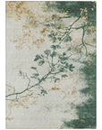 Addison Rugs Oeliel Green Washable Indoor-Outdoor Rug