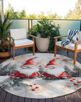 Paelara Ivory Washable Indoor-Outdoor Rug