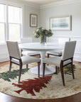 Addison Rugs Paelion Ivory Washable Indoor-Outdoor Rug