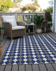 Addison Rugs Paelira Blue Washable Indoor-Outdoor Rug