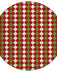 Paelira Red Washable Indoor-Outdoor Rug