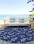 Addison Rugs Paelius Blue Washable Indoor-Outdoor Rug
