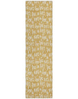 Addison Rugs Paelon Gold Washable Indoor-Outdoor Rug