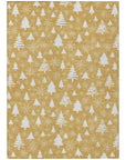 Addison Rugs Paelor Gold Washable Indoor-Outdoor Rug