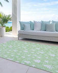 Addison Rugs Paelor Green Washable Indoor-Outdoor Rug
