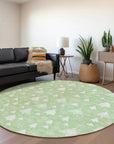 Addison Rugs Paelor Green Washable Indoor-Outdoor Rug