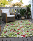 Addison Rugs Paelora Green Washable Indoor-Outdoor Rug