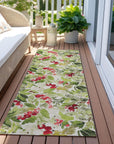 Addison Rugs Paelora Green Washable Indoor-Outdoor Rug