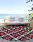 Addison Rugs Quaanor Black Washable Indoor-Outdoor Rug