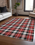 Addison Rugs Quaanor Black Washable Indoor-Outdoor Rug