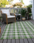 Addison Rugs Quaanor Green Washable Indoor-Outdoor Rug