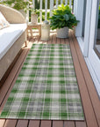 Addison Rugs Quaanor Green Washable Indoor-Outdoor Rug