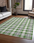 Addison Rugs Quaanor Green Washable Indoor-Outdoor Rug