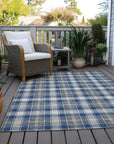 Addison Rugs Quaanor Blue Washable Indoor-Outdoor Rug