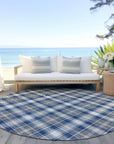 Addison Rugs Quaanor Blue Washable Indoor-Outdoor Rug
