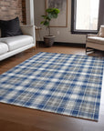 Addison Rugs Quaanor Blue Washable Indoor-Outdoor Rug