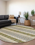 Addison Rugs Quaara Gray Washable Indoor-Outdoor Rug