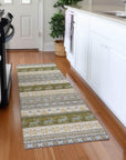 Addison Rugs Quaara Gray Washable Indoor-Outdoor Rug