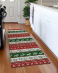 Addison Rugs Quaara Red Washable Indoor-Outdoor Rug