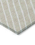 Addison Rugs Quaara Brown Washable Indoor-Outdoor Rug