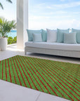 Addison Rugs Quaaris Fern Washable Indoor-Outdoor Rug