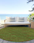 Addison Rugs Quaaris Fern Washable Indoor-Outdoor Rug