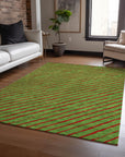 Addison Rugs Quaaris Fern Washable Indoor-Outdoor Rug