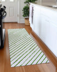 Addison Rugs Quaaris Green Washable Indoor-Outdoor Rug