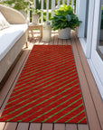 Addison Rugs Quaaris Merlot Washable Indoor-Outdoor Rug