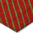 Addison Rugs Quaaris Merlot Washable Indoor-Outdoor Rug