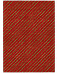 Addison Rugs Quaaris Merlot Washable Indoor-Outdoor Rug