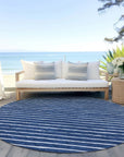 Addison Rugs Quaaris Blue Washable Indoor-Outdoor Rug