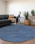 Addison Rugs Quaaris Blue Washable Indoor-Outdoor Rug